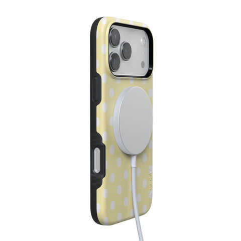 Spotted in SoHo | Yellow Polka Dot Case