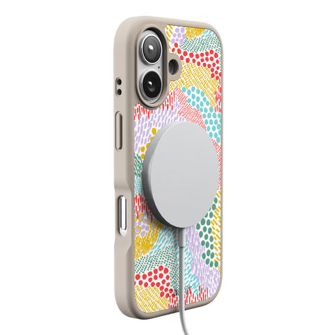Color Me Happy | Pattern Colorblock Case