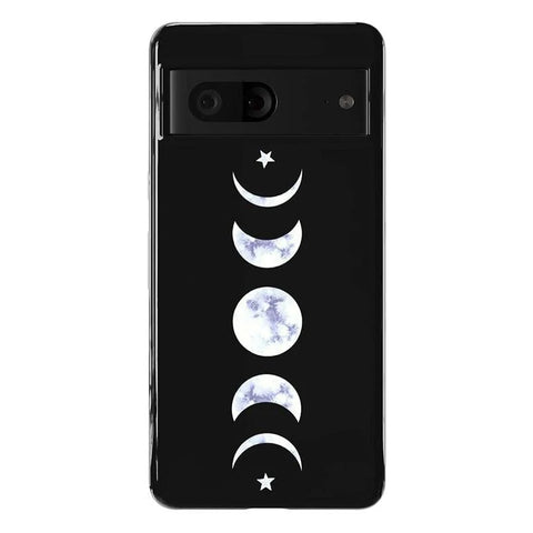 It's Just a Phase | Marble Moon Google Pixel Case