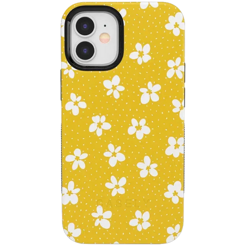 Flower My World | Yellow Floral Case