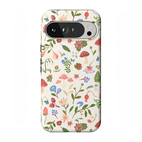 Garden Party | Mushroom Floral Case