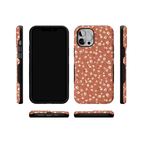 Mocha Meadow | Tiny Flowers Case