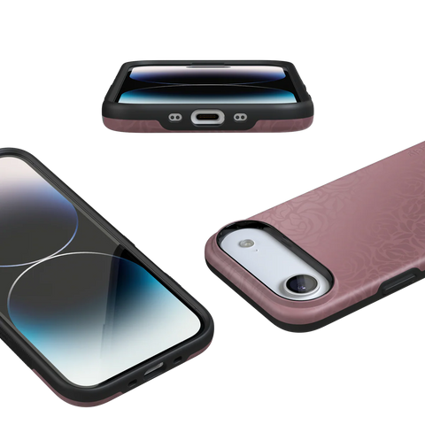 Bordeaux Rose | Moody Monochrome Case