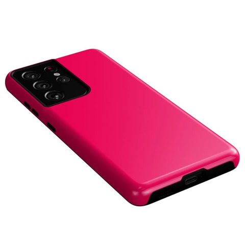 Think Pink | Solid Neon Pink Samsung Case