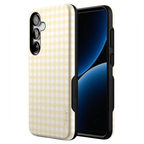 Pastel Picnic | Yellow Gingham Case