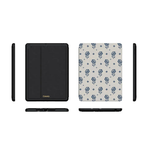 Seaside Stitch | Vintage Roses iPad Case