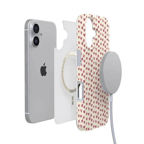 Lovebug | Mauve Hearts Case