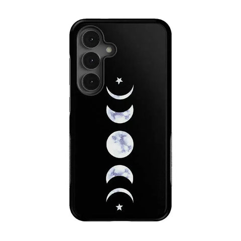 It's Just a Phase | Marble Moon Samsung Case
