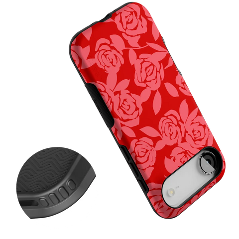 Final Rose | Red & Pink Floral Case