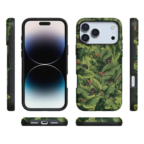 Sneaky Monkeys | Frida Kahlo Jungle Floral Case