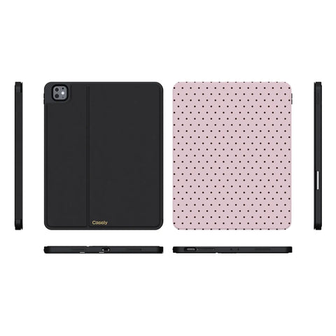 On the Dot | Pink Polka Dot iPad Case