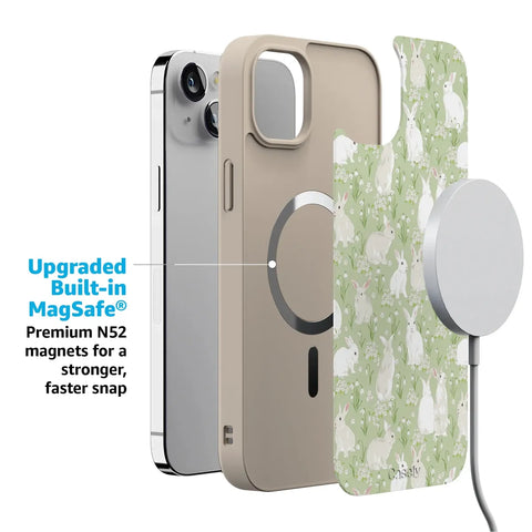 Hop to it | Green Bunny Case