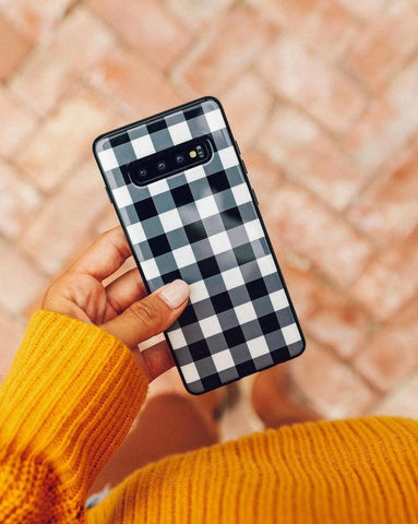 Check Me Out | Checkerboard Samsung Case