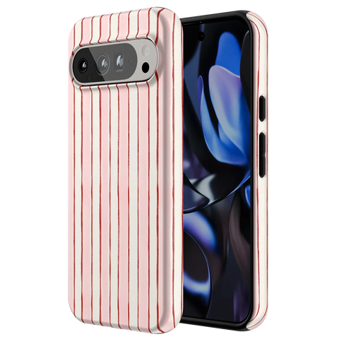 Pretty in Pastel | Blush Stripes Case