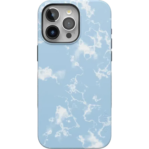 Light Blue Skies | Marble Clouds Case