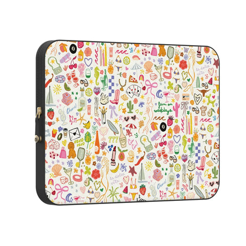 All the Fun Things | Fun on Weekdays Laptop Case