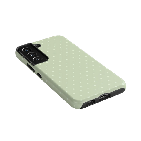 On the Dot | Green Polka Dot Case