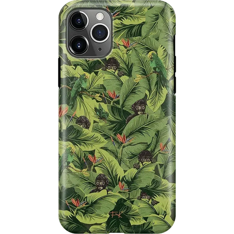 Sneaky Monkeys | Frida Kahlo Jungle Floral Case
