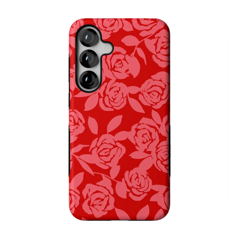 Final Rose | Red & Pink Floral Case