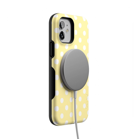 Spotted in SoHo | Yellow Polka Dot Case