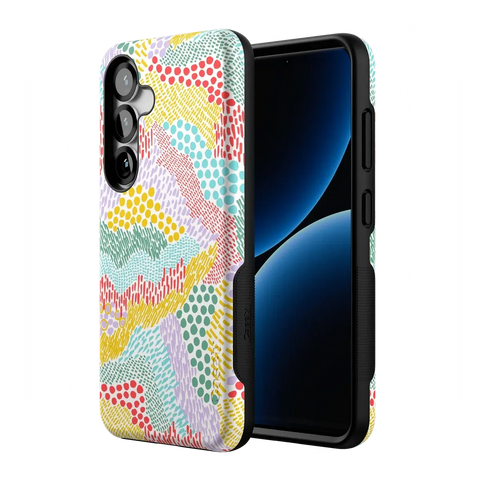 Color Me Happy | Pattern Colorblock Case