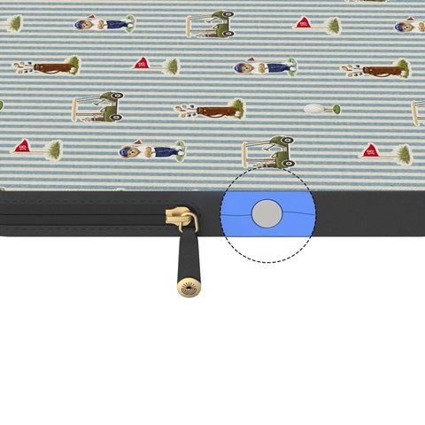 The Caddie Print | Clubhouse Laptop Case