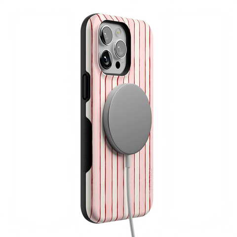 Pretty in Pastel | Blush Stripes Case