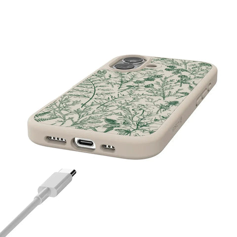 Sage Garden | Green Floral Case