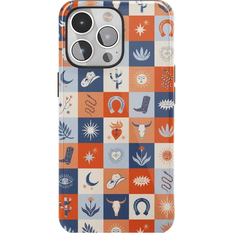 Dirt Road Chic | Western Squares Case