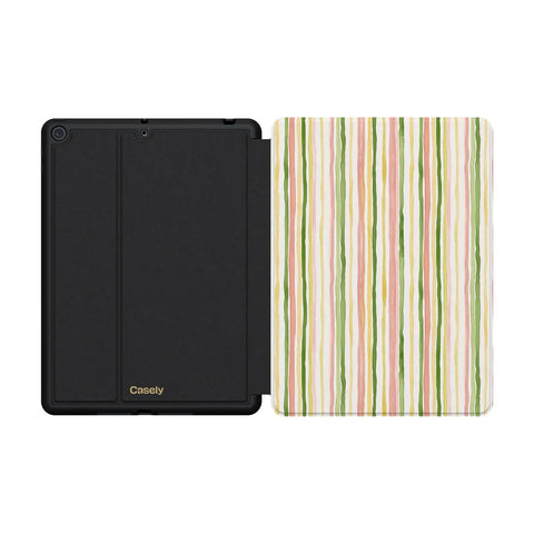 Sweet Stripes | Rainbow Pastel iPad Case