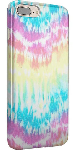Wild & Free | Classic Rainbow Tie Dye iPhone Case