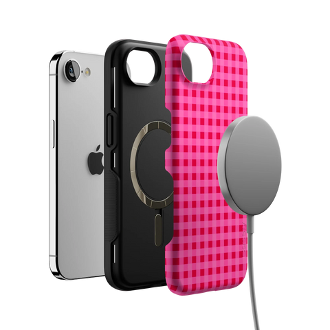 Sweet Jam | Hot Pink Gingham Case