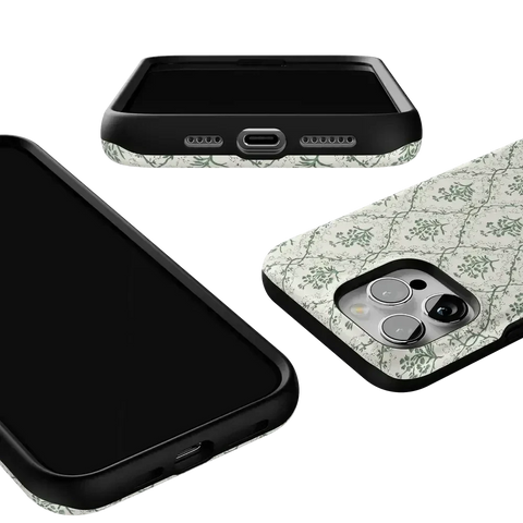 Sage Tapestry | Floral Vines Case