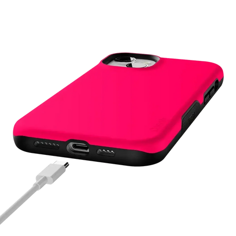 Think Pink | Solid Neon Pink Case