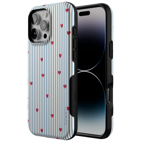 Love Lines | Blue Stripes Case