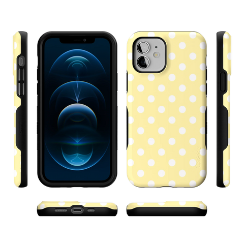 Spotted in SoHo | Yellow Polka Dot Case