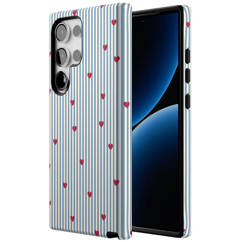 Love Lines | Blue Stripes Case