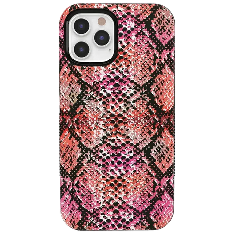 Snake Along | Red Snake Skin Case