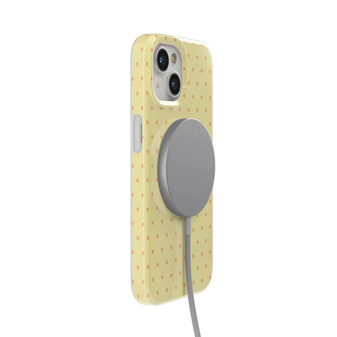 On the Dot | Yellow Polka Dot Case