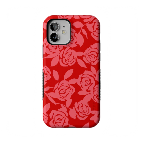 Final Rose | Red & Pink Floral Case