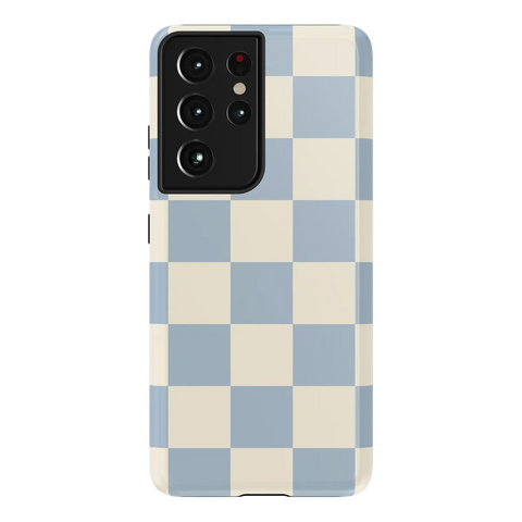 Fit Check | Light Blue Checkerboard Case