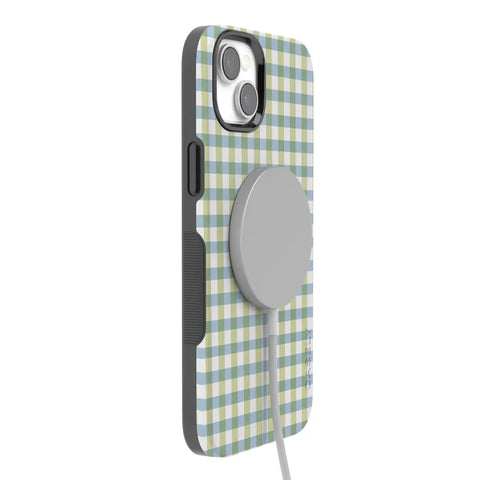 Pastel Picnic | Blue & Green Gingham Case