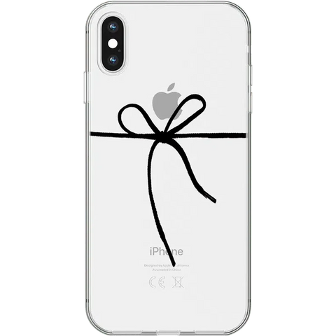 Knot Over U | Clear Ribbon Case