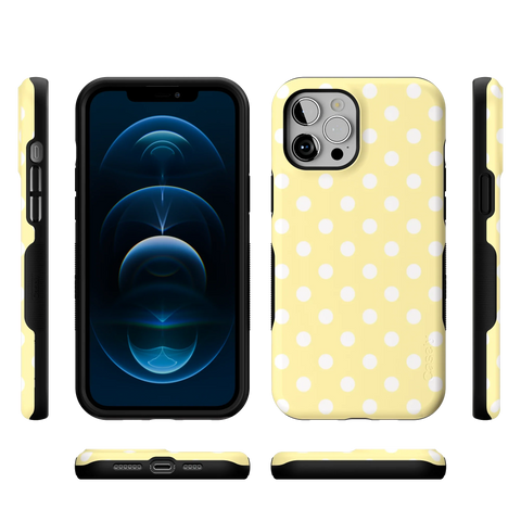 Spotted in SoHo | Yellow Polka Dot Case