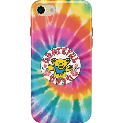 On Tour | Grateful Dead Tie Dye Sticker Case