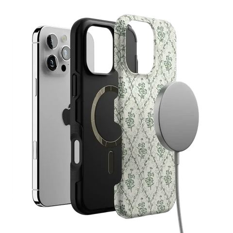 Sage Tapestry | Floral Vines Case