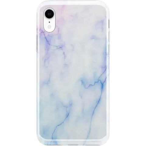 Cotton Candy | Blue & Purple Marble Case