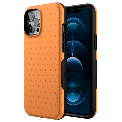 On the Dot | Orange Polka Dot Case