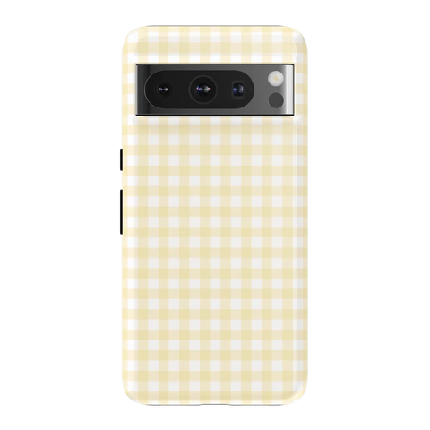 Pastel Picnic | Yellow Gingham Case