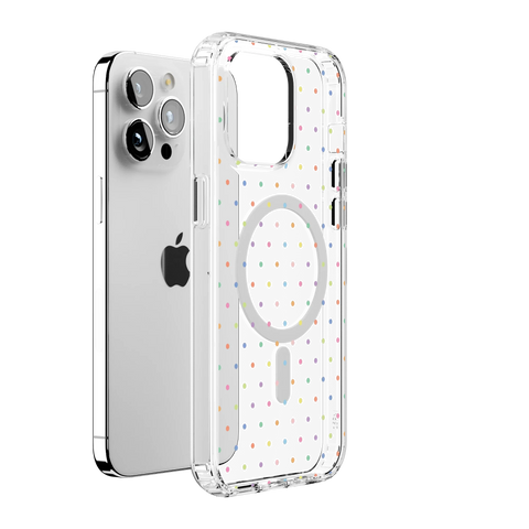 On the Dot | Rainbow Polka Dot Case